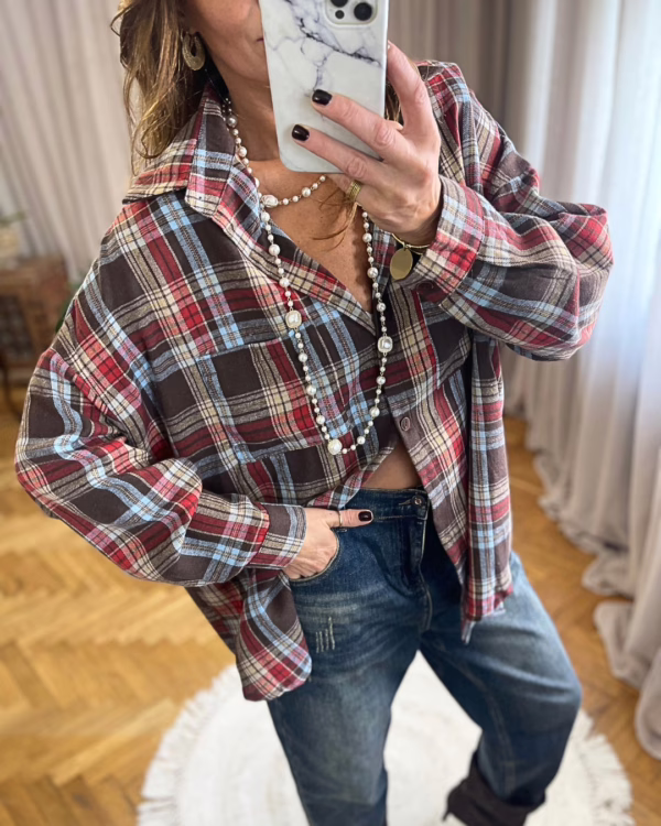 Koszula w kratę Zoe