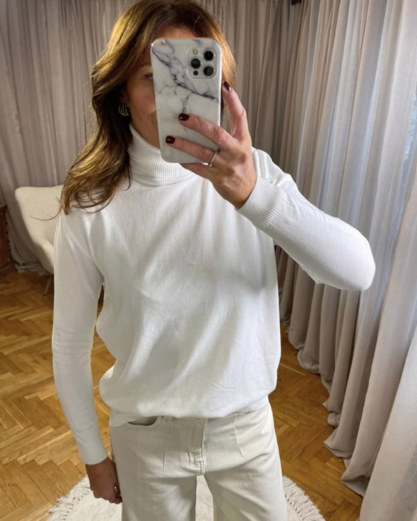 Golf second skin SOFTY - biały