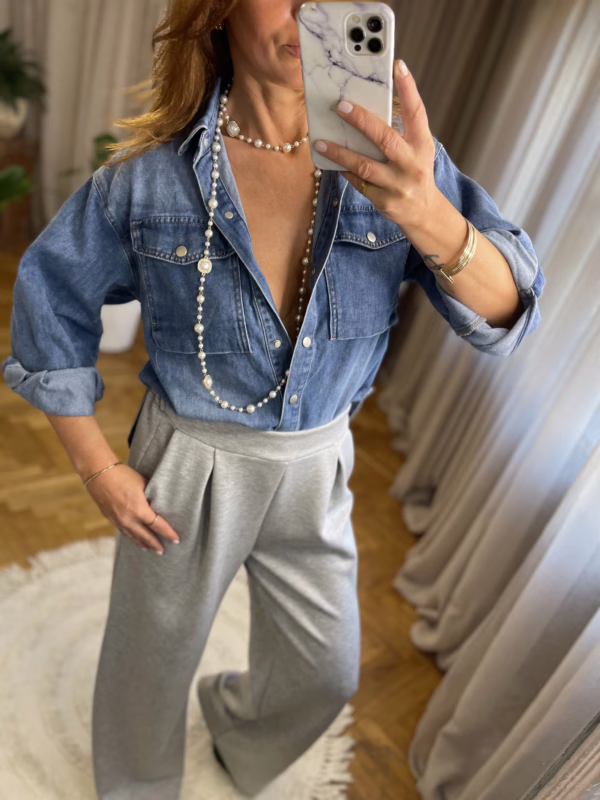 Koszula jeansowa DENIM CLASSIC SHIRT